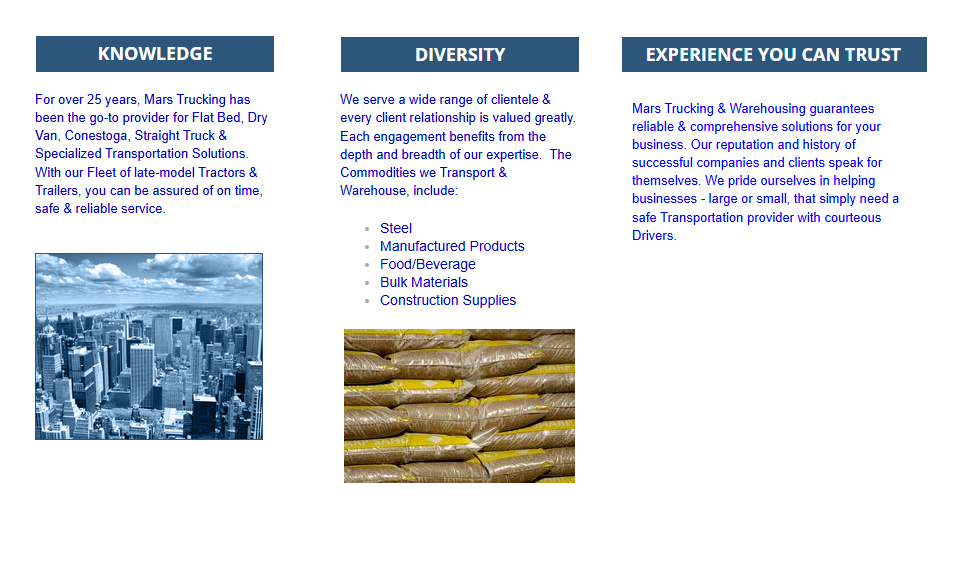 Mars trucking 2